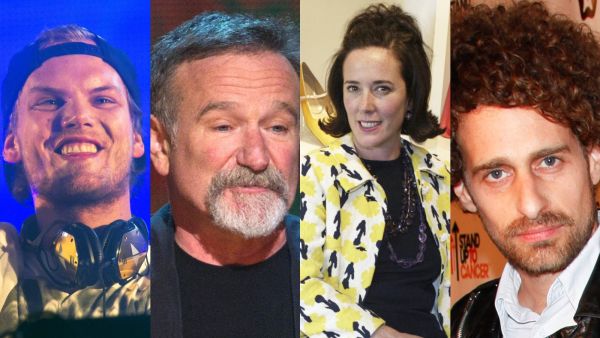 إسحاق كابي وكيت سبيد وروبين ويليامز وأفيتشي