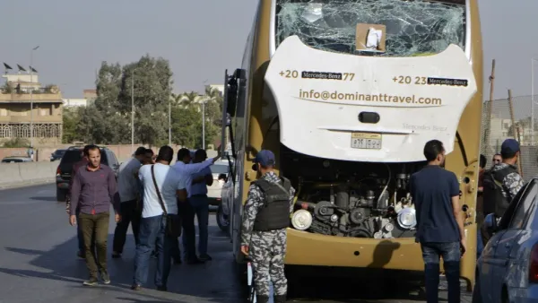 A bomb blast hit a tourist bus wounding at least 17 people, including South Africans, in the latest blow to the country's tourism industry. (AFP/ File)