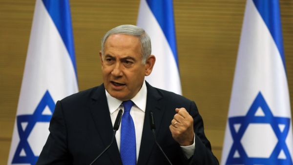 Israeli Prime Minister Benjamin Netanyahu speaks at the Knesset (Israeli Parliament) in Jerusalem on May 27, 2019. Israel's parliament today took a first step toward holding new elections. (AFP/ File Photo)