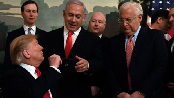 Benjamin Netanyahu and Donald Trump (Twitter)