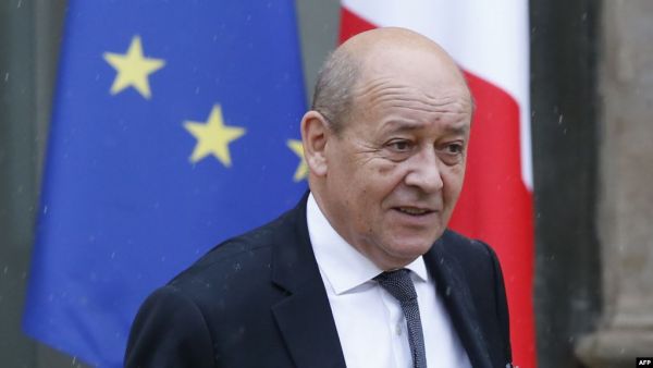 French Foreign Minister Jean-Yves Le Drian. (AFP/ File Photo)