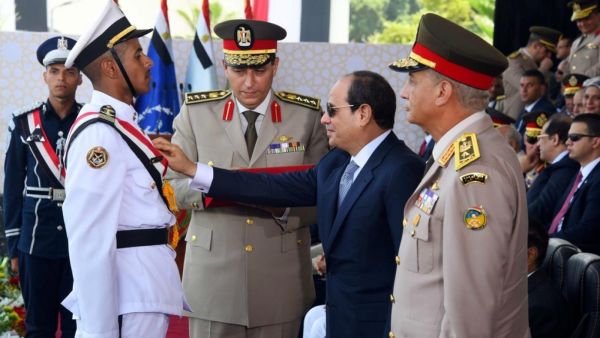 Egyptian president Sisi, Army men. (AFP/ File Photo)