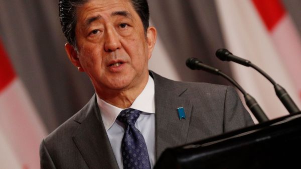 Japan's Prime Minister Abe Shinzo will start his state visit to Tehran from Wednesday. (AFP/ File Photo)