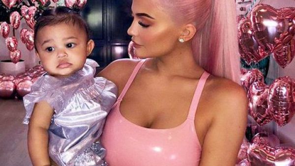 Kylie Jenner holds daughter Stormi. (Kylie Jenner/ Instagram)