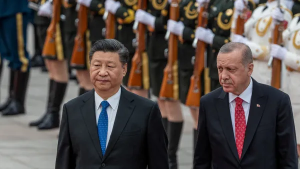 انتقدت وزارة الخارجية التركية معاملة الإويغور ووصفتها بأنها عار على الإنسانية