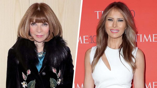 آنا وينتور وميلانيا ترامب