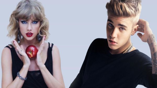 جاستين بيبر وتايلور سويفت