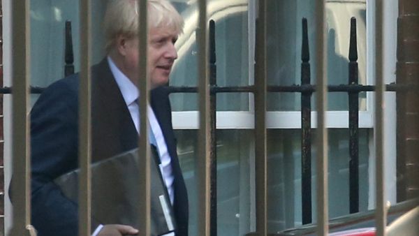 Britain's newly installed Prime Minister Boris Johnson holds his first cabinet meeting today faced with the burning challenge of resolving the three-year Brexit crisis in three months. (Isabel Infantes / AFP)