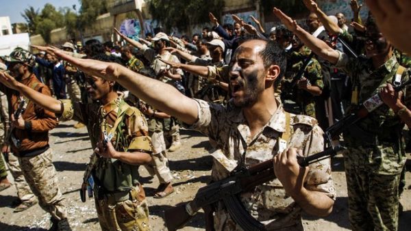 The Arab coalition destroyed Houthi weapons stores and factories in Yemen. (AFP/ File Photo)