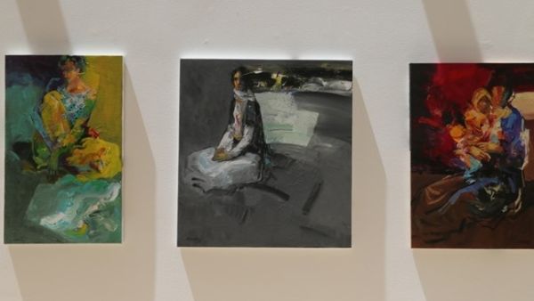 Ahmad Kleige’s Exhibition. (Photos The Daily Star Hasan Shaaban)