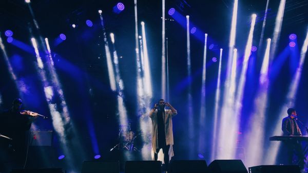 Mashrou’ Leila at Wasla music festival, Dubai (Twitter)