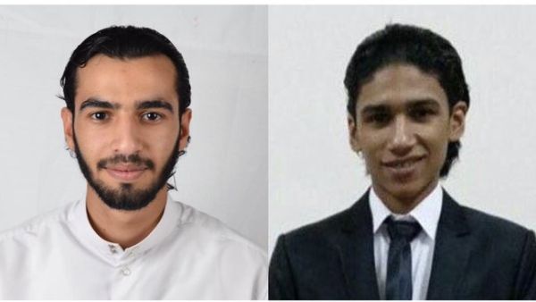 The two Bahraini men in their twenties could be executed within twenty-four hours. (Twitter)