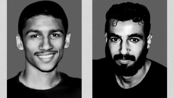 Ali and Ahmed were brutally tortured and forced to sign false confessions, and have now been executed. (Twitter)