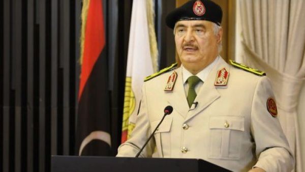 Libyan National Army (LNA) commander in chief, Marshal Khalifa Haftar (Twitter)