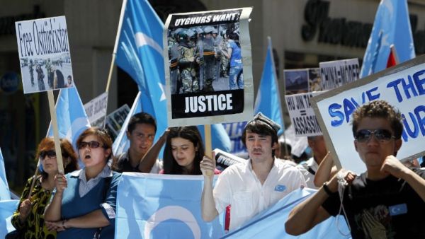 one million people, mostly ethnic Uighurs, are reportedly being held in internment camps. (AFP)