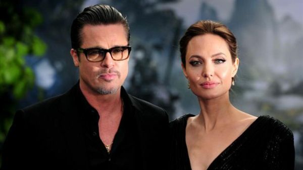 Brad Pitt and Angelina Jolie (AFP/Carl Court)