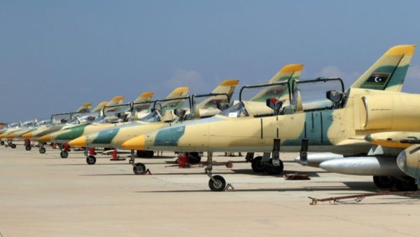 Aero L-39 Albatros fighter jets of the Libyan Air Force sit on the tarmac at the Air College in the coastal city of Misrata on September 4, 2016 . (AFP/ File Photo)