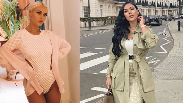 Huda Kattan and Lottie Tomlinson