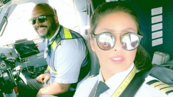 Yasmeen Al Maimani had completed 300 hours of flying practice in the US after getting her qualifications in Jordan. (Instagram/captain0jazz)
