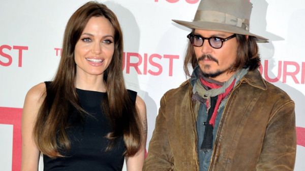 جوني ديب وأنجلينا جولي