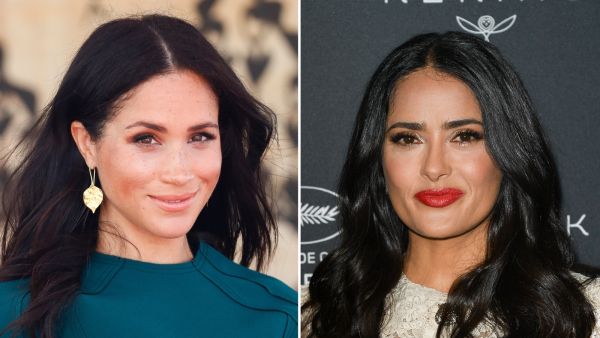 سلمى حايك وميغان ماركل 