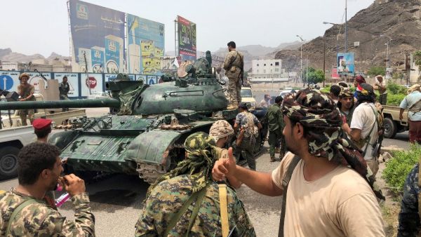 Yemeni supporters of the southern separatist movement (AFP)[EL]