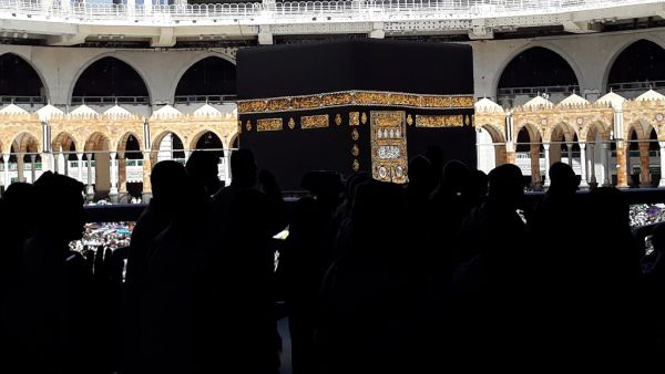 Muslim pilgrims perform the final walk around the Kaaba (Tawaf al-Wadaa) at the Grand Mosque in the Saudi holy city of Mecca on August 13, 2019. (AFP/ File Photo)