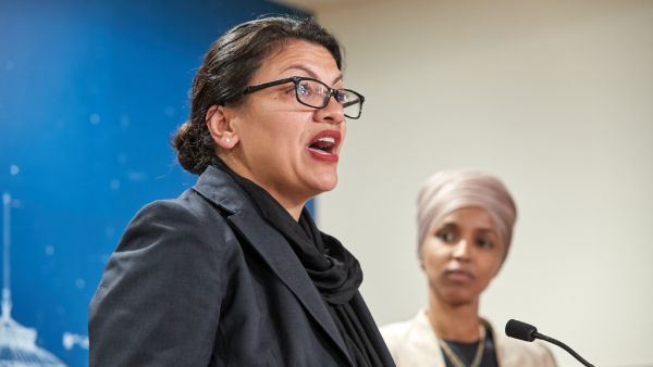 U.S. Reps. Rashida Tlaib (D-MI) and Ilhan Omar (D-MN)  (AFP)