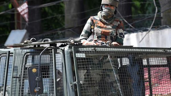 Pakistan claims Indian troops (file pic) shot two of its civilians dead and wounded a third after they fired across the Line of Control separating Kashmir in an 'unprovoked' incident on Sunday. (AFP/ File Photo)