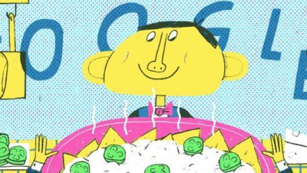 Google is paying homage to culinary innovator Ignacio Anaya Garcia with a new Doodle. (Image courtesy of Google)
