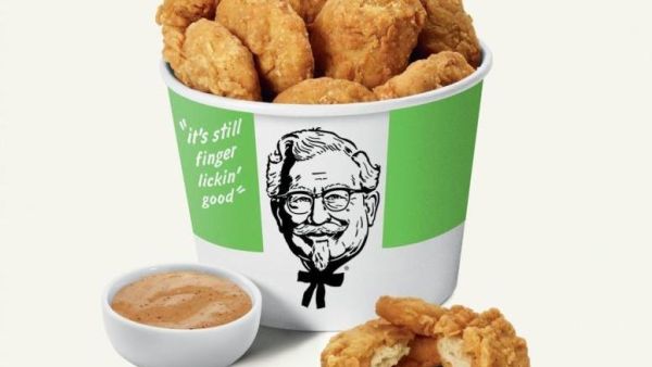 Kentucky Fried Chicken and Beyond Meat agreed to a partnership to offer plant-based "Beyond Fried Chicken" in Atlanta on Tuesday. (Photo courtesy Beyond Meat/KFC)