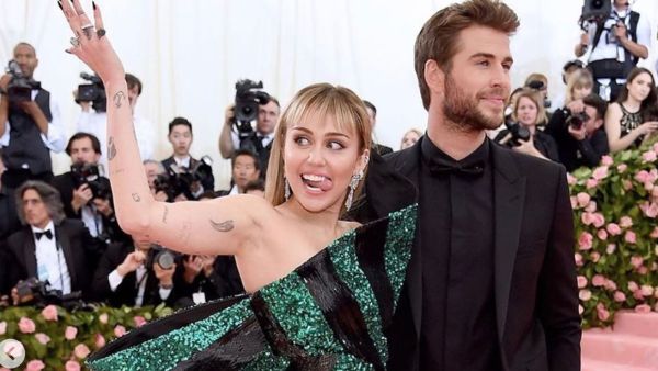 Miley Cyrus and Liam Hemsworth 