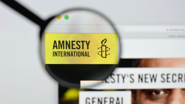 Amnesty International website homepage (Shutterstock)	
