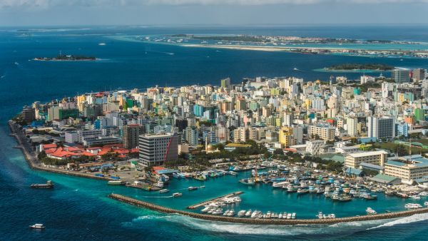 Maldivian capital from above (Shutterstock)	