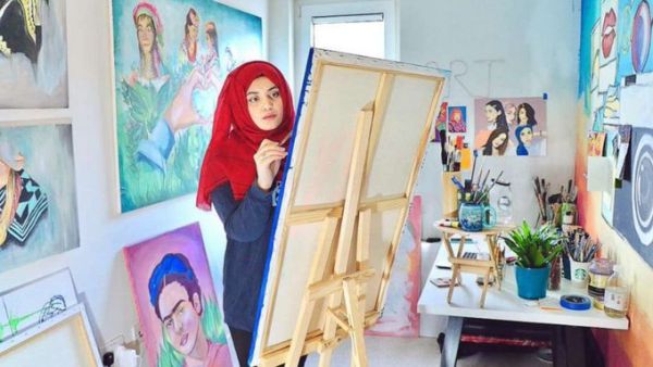 Artist Maliha Abidi (Twitter)