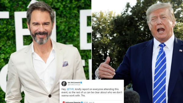 دونالد ترامب وإريك ماكورماك