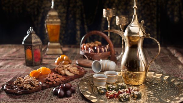 قهوة السعودية بالزعفران
