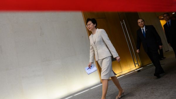 Hong Kong Chief Executive Carrie Lam  (AFP)