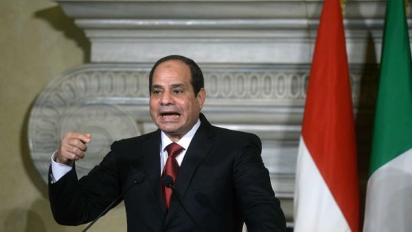Egyptian President Abdel Fattah el-Sisi . (AFP/ File Photo)