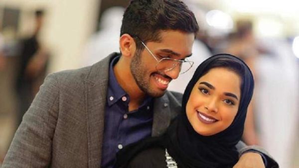 أحمم خميس وزوجته مشاعل الشحي