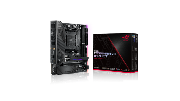 Power, cooling and connectivity: Engineered with 8+2 teamed power stages, and an active VRM and chipset heatsink, plus both Wi-Fi 6 and PCIe 4.0
