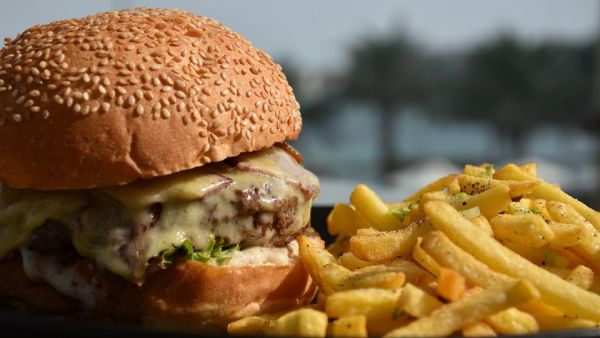 Angus Beef Burger makes the perfect partner to a luxurious day outdoors. 