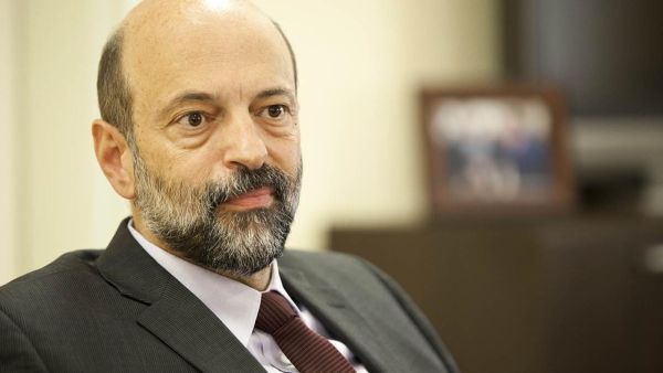 Jordanian PM Omar Razzaz (Twitter)