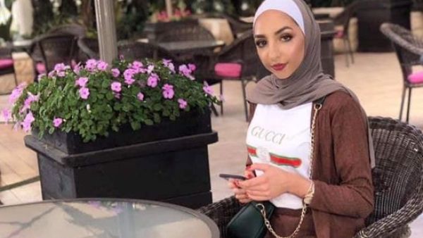 Israa Ghrayeb, 21, died last week after being hospitalised with severe injuries after being allegedly beaten by her male relatives after she posted a video on social media with her fiancé. (Twitter)