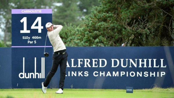 Perez in Action at the Alfred Dunhill Links Championship