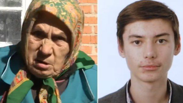 Alexander Kondratyuk and his cousin (Twitter)