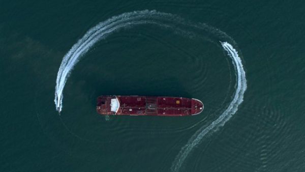 British-flagged tanker (Twitter)
