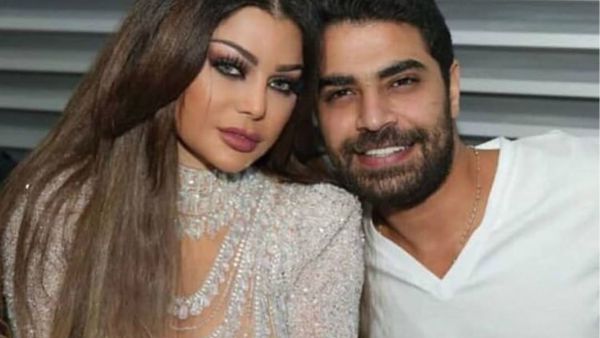 Haifa Wehbe and Mohammed Waziri denied their emotional attachment without clarifying things or commenting clearly Source lahamag Instagram