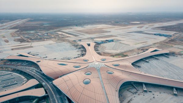 Beijing Daxing International Airport is under construction. (Shutterstock/ File Photo)