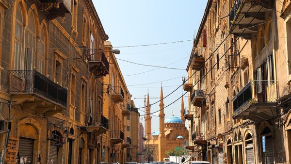 Gemmayzeh looking towards downtown, Beirut (Shutterstock)	